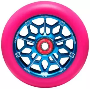 CORE Hex Hollow 110 Wheel Pink Blue
