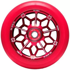 CORE Hex Hollow 110 Wheel Red