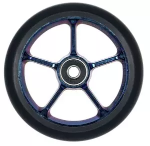 Black Pearl Simple V3 110 Wheel Chrome Blue