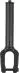 Vidlice North LH V2 SCS Matte Black