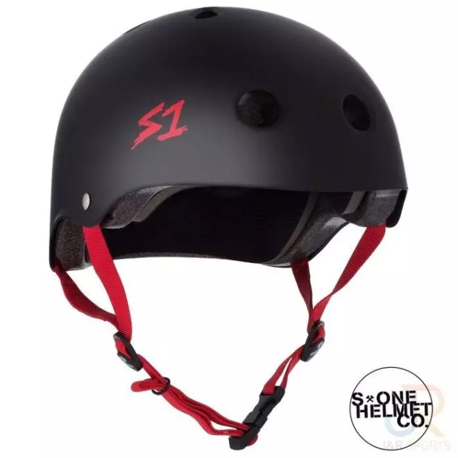 S-One Lifer Helmet Matt Black Red
