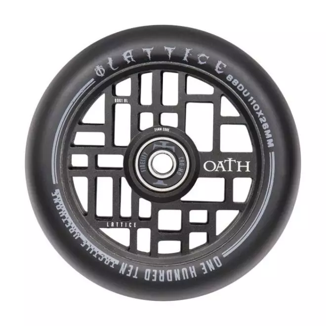Kolečko Oath Lattice 110 Satin Black