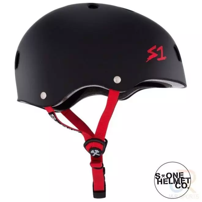 S-One Lifer Helmet Matt Black Red