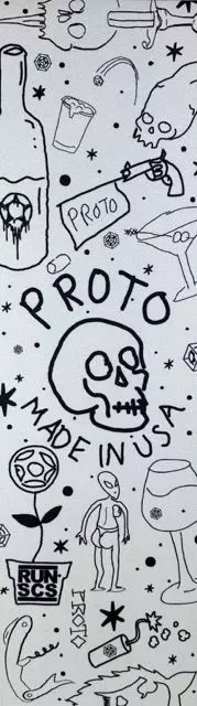 PROTO Zuaso 7" SD Griptape White