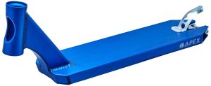 Apex 5" Peg Cut Deck Blue