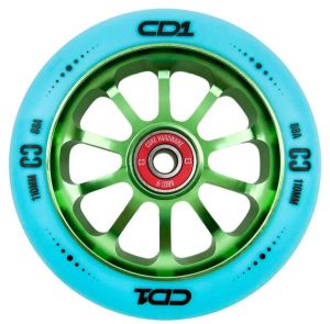 CORE CD1 110 Wheel Blue Lime