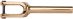 Vidlice Striker Lux IHC Gold Chrome
