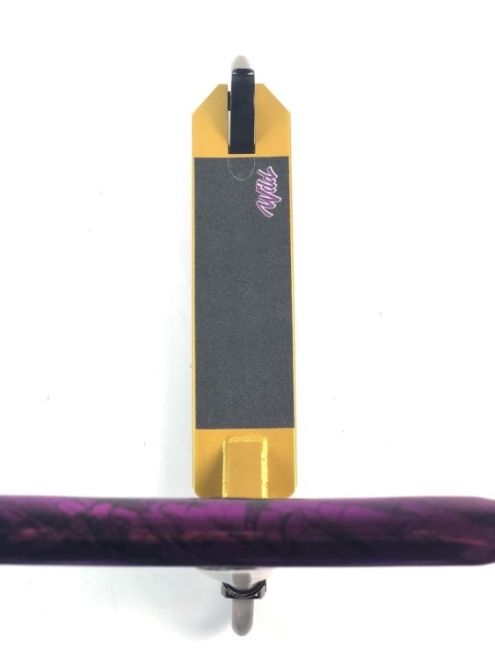 Freestyle koloběžka Grit Wild Gold Vapour Purple Black Laser