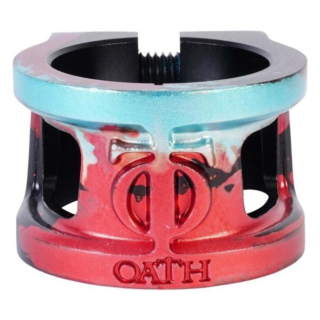 Objímka Oath Cage V2 Black Teal Red