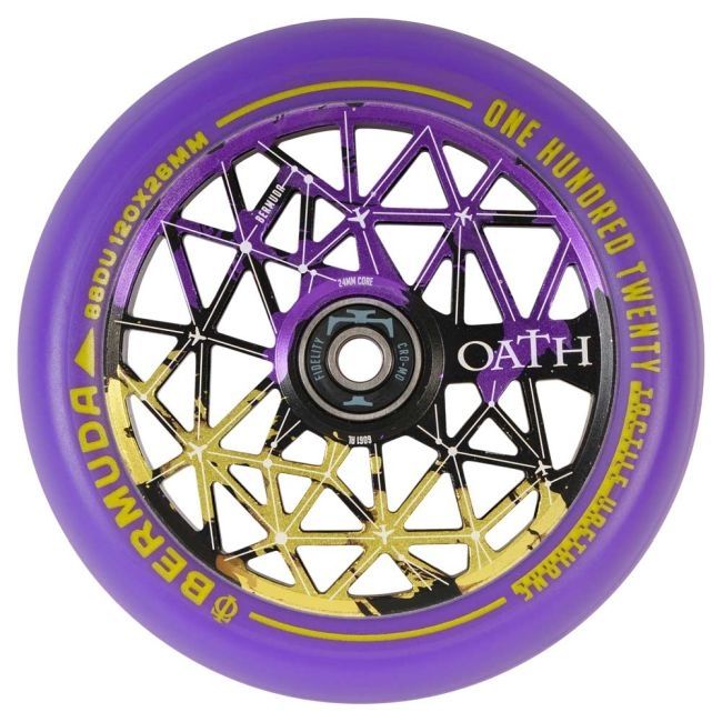 Kolečko Oath Bermuda 120 Black Purple Yellow
