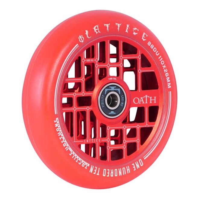 Kolečko Oath Lattice 110 Red