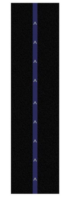 Above A-row Griptape Blue