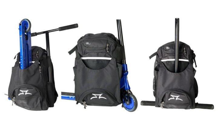 Batoh AO Transit Backpack Black White