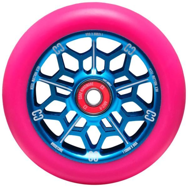 Kolečko CORE Hex Hollow 110 Pink Blue