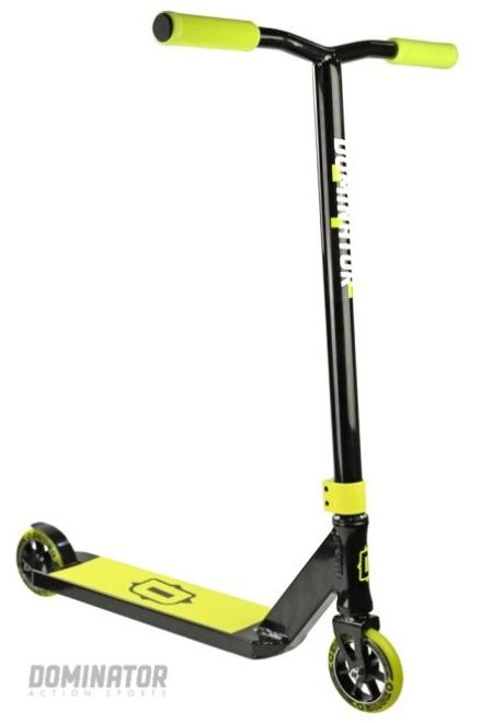 Freestyle koloběžka Dominator Sniper Black Yellow