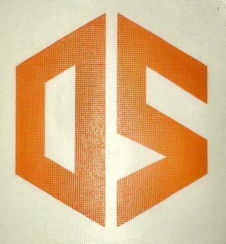 Samolepa David Senkyr Logo Orange