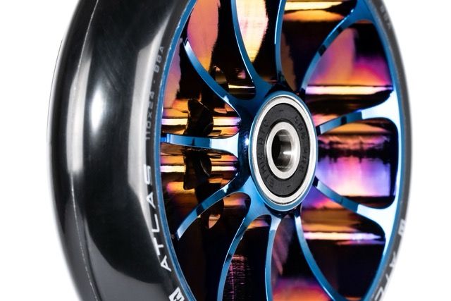 Ethic Atlas 110 Wheel Chrome Blue