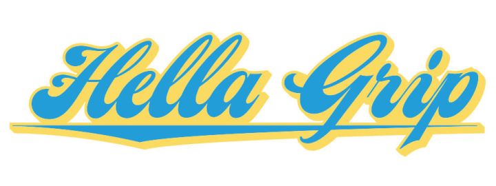 Hella Grip Logo Sticker