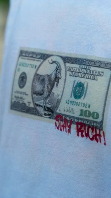 Tričko RICH Dollar Goat
