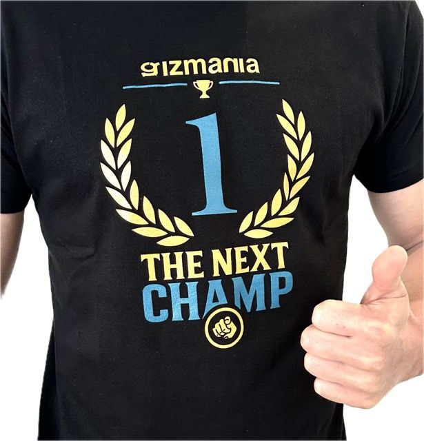 Tričko Gizmania THE NEXT CHAMP