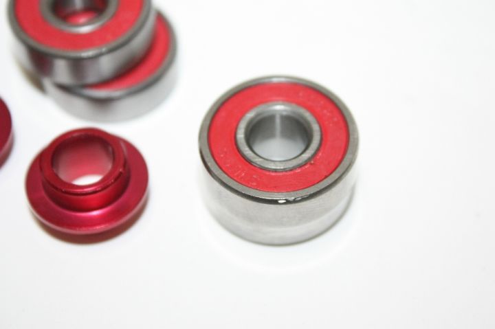 Titen Red X Swiss bearings