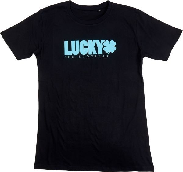 Tričko Lucky Solid Teal Logo 