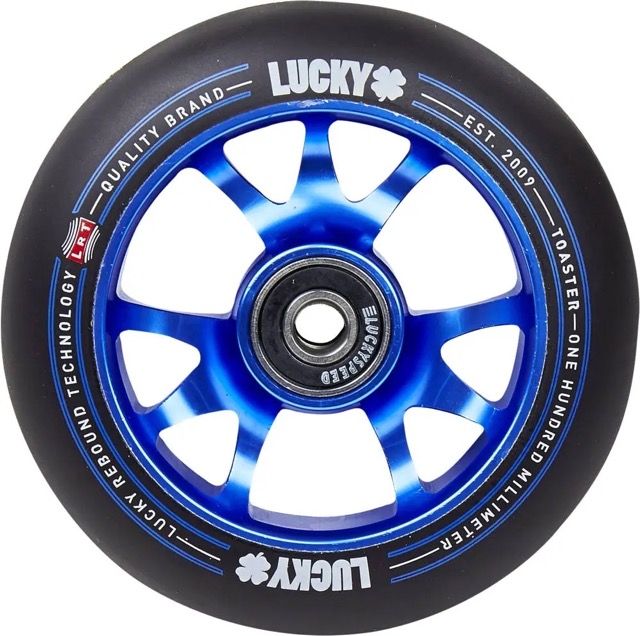 Kolečko Lucky Toaster 100 Black Blue