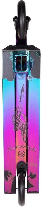 Freestyle koloběžka North Switchblade V2 Oilslick Black
