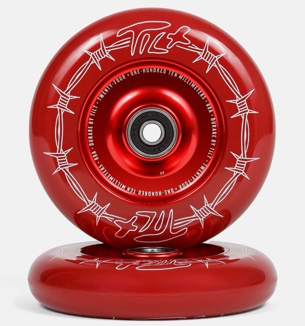 Kolečko Tilt Durare Barbed 110 Crimson