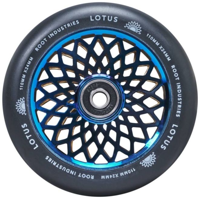 Kolečko Root Lotus Wide 110 Blue-ray Black