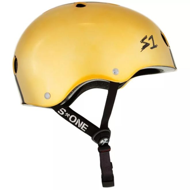 S-One Lifer Helmet Gold Mirror Gloss 