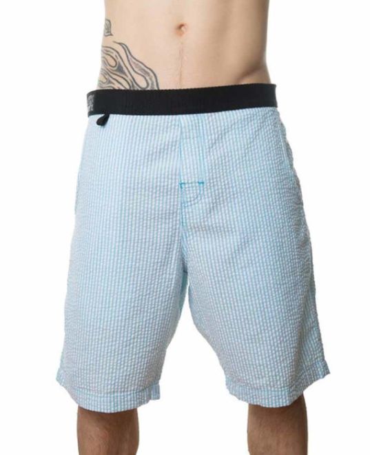 Kraťasy JIMMY´Z Seersucker Shorts Blue