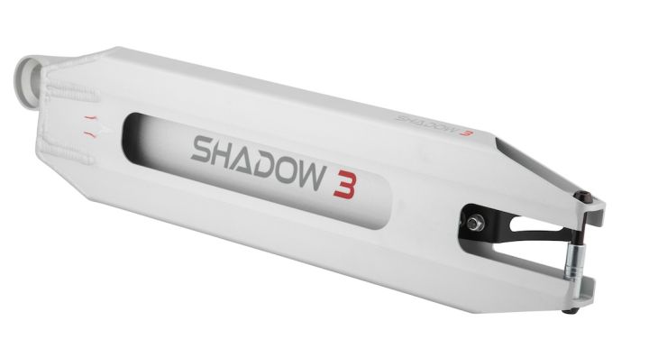 Drone Shadow 3 Feather-Light 4.9 x 19.2 Deck Silver