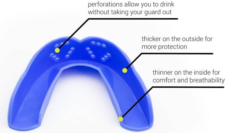 Chránič zubů Sisu 3D Royal Blue