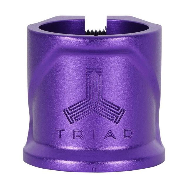Triad Conspiracy Double Clamp Ano Purple