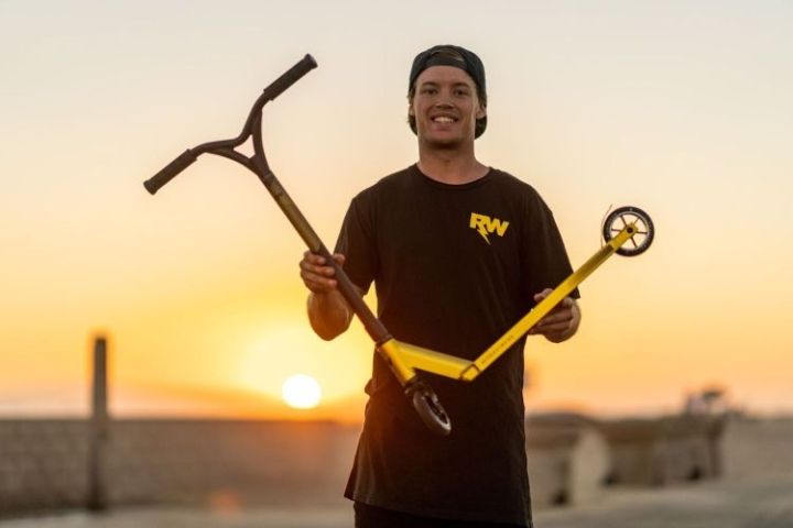 Freestyle koloběžka Nitro Circus RW JUNIOR REPLICA Gold Black